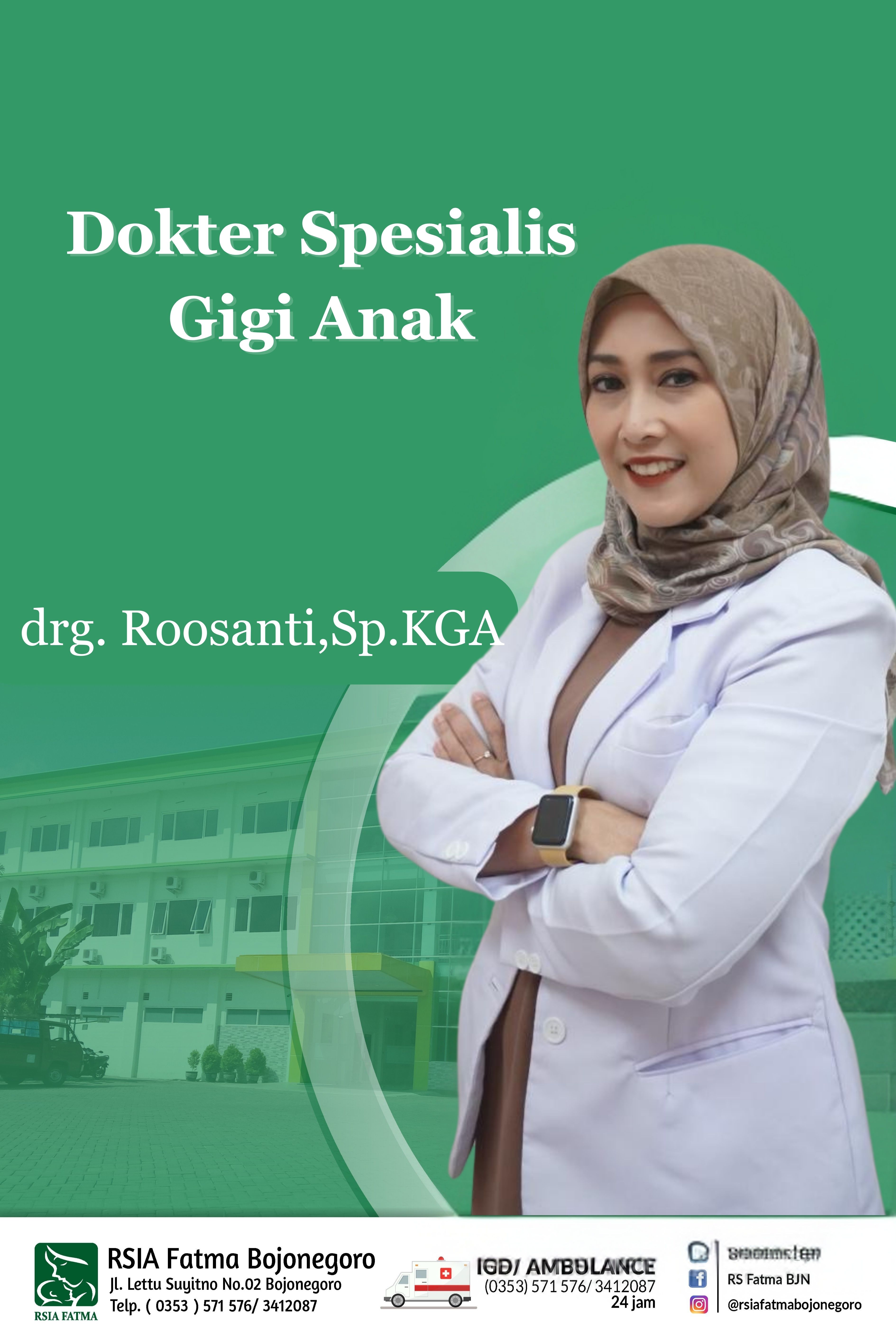 drg. Roosanti, Sp.KGA